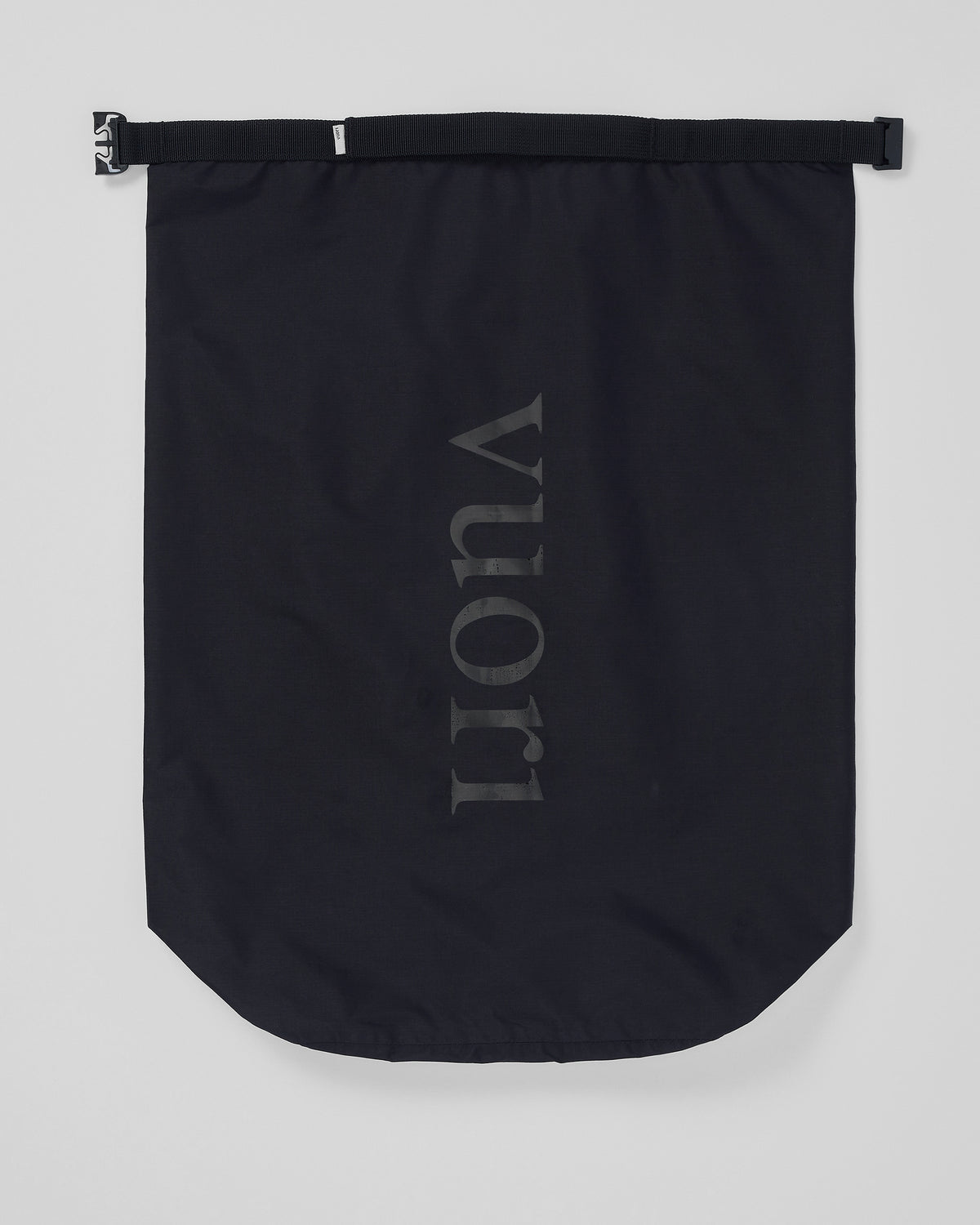 Packable Travel Bag Lightweight Black Roll Top Bag | Vuori On sale