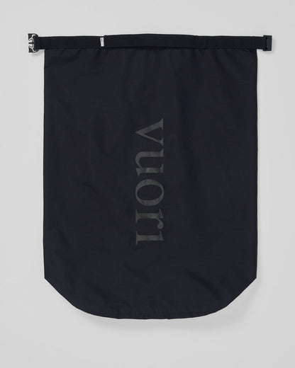 Packable Travel Bag Lightweight Black Roll Top Bag | Vuori On sale
