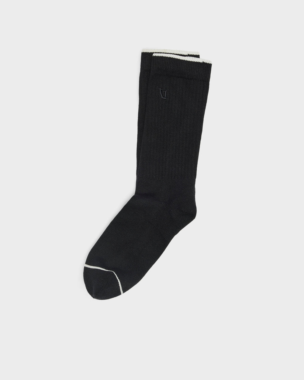 V1 Crew Sock Black Crew Socks Clothing | Vuori On sale