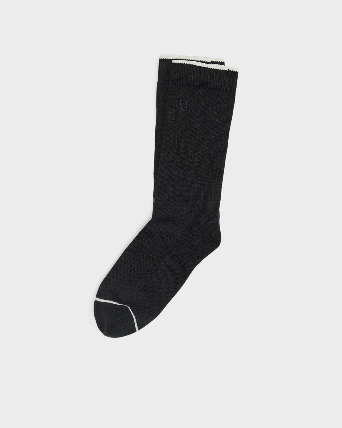 V1 Crew Sock Black Crew Socks Clothing | Vuori On sale