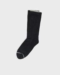 V1 Crew Sock Black Crew Socks Clothing | Vuori On sale