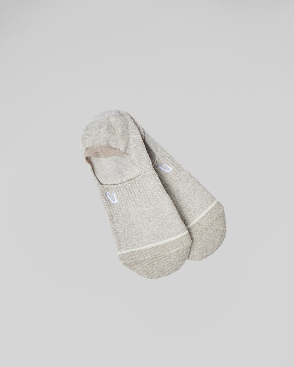 Vuori No Show Sock Toast Heather Socks | Vuori Online