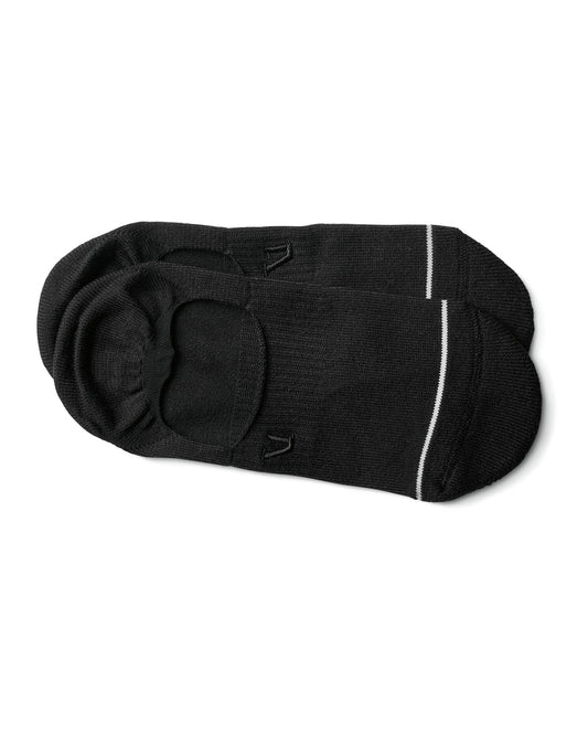 Vuori No Show Sock Black Moisture Wicking Socks | Vuori US