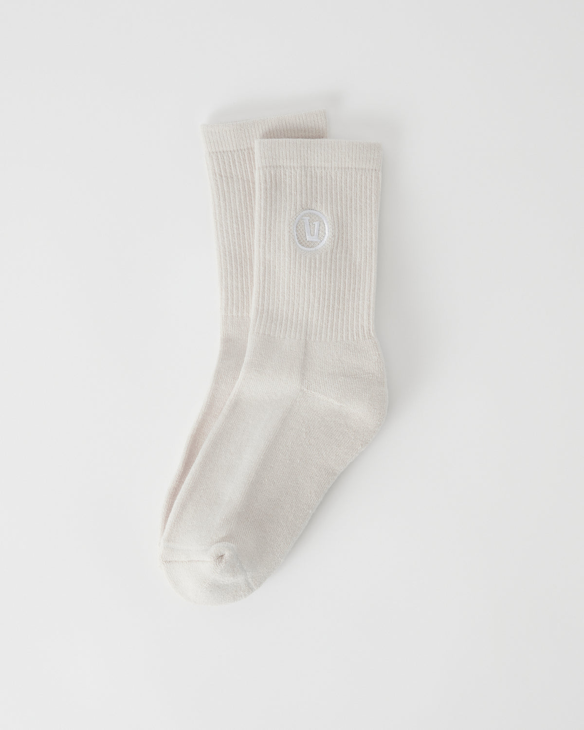 Half Crew Sock Salt Heather | Vuori Online