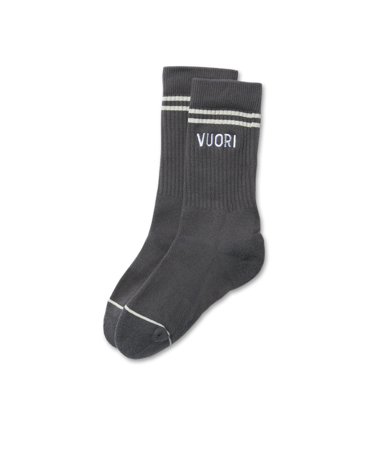 Vuori Crew Sock Charcoal Performance Crew Socks | Vuori Sale