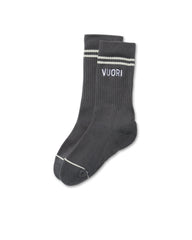 Vuori Crew Sock Charcoal Performance Crew Socks | Vuori Sale