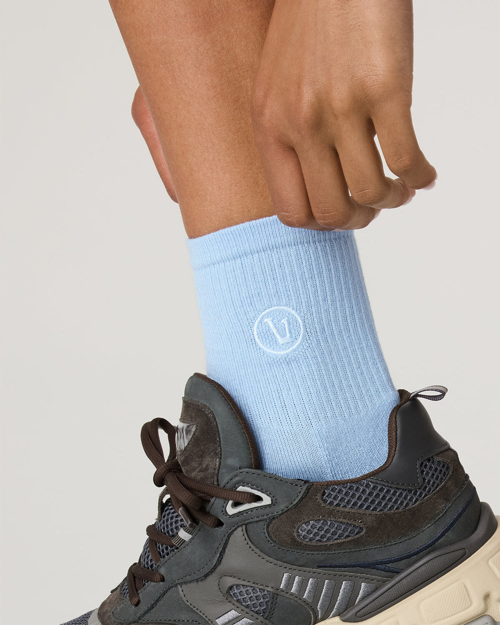 Half Crew Sock Crystal Blue Socks | Vuori For sale