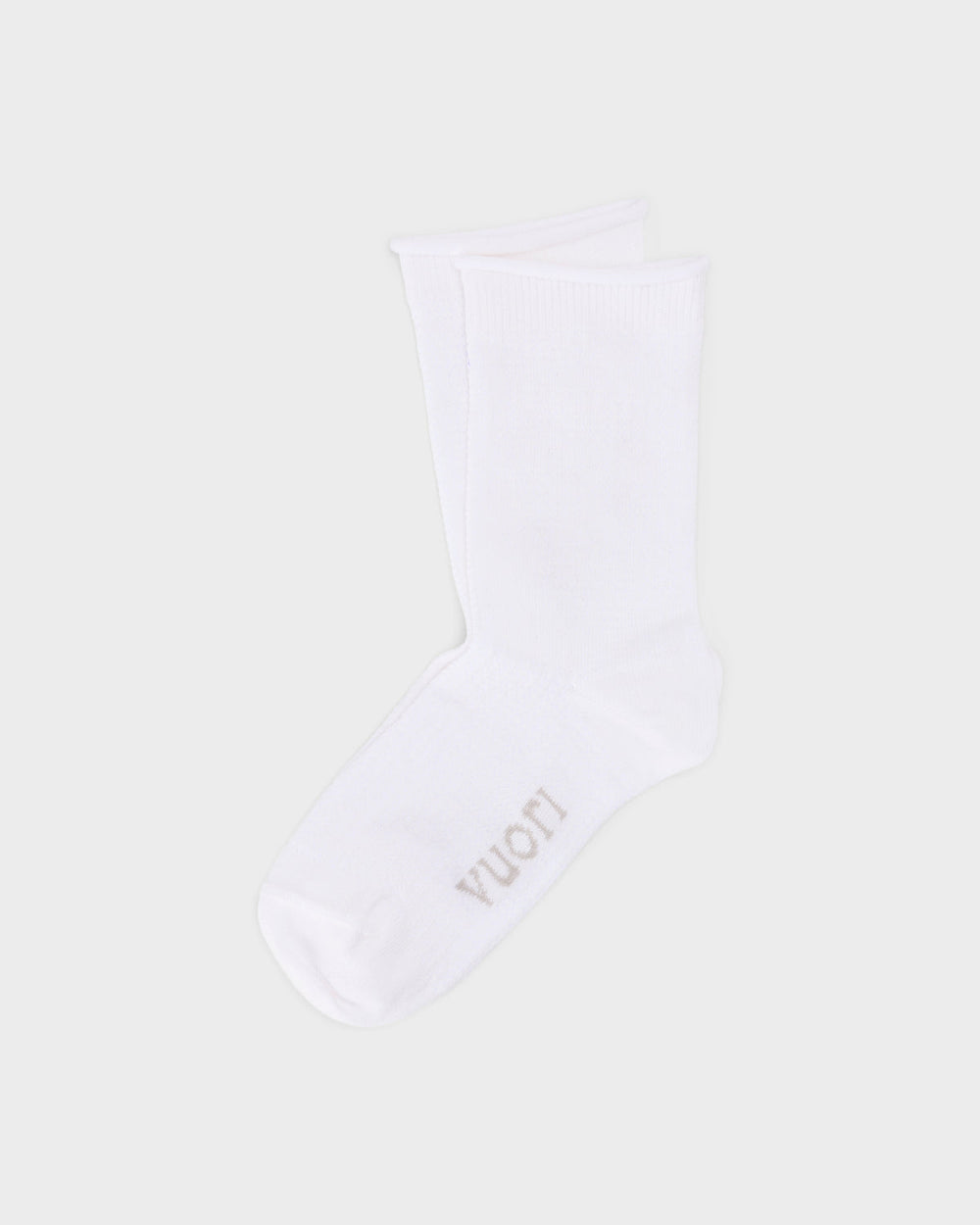 Quarter Crew Pointelle Sock Stylish White Socks | Vuori For sale