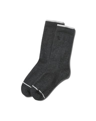 V1 Crew Sock Charcoal Heather | Vuori US