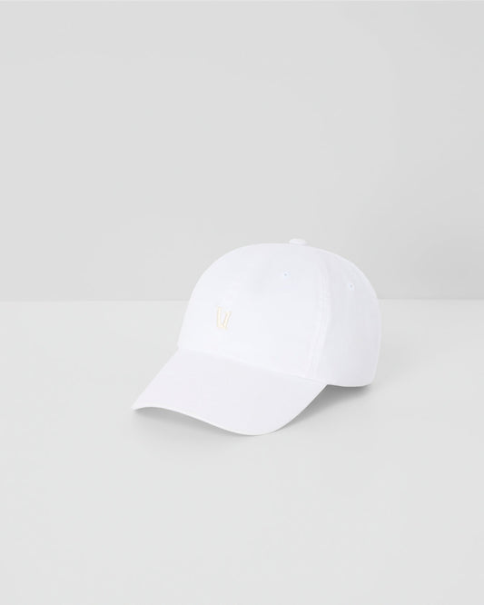Vuori Dad Hat Low Profile White Hat | Vuori Clothing