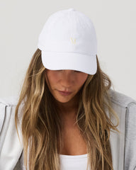 Vuori Dad Hat Low Profile White Hat | Vuori Clothing