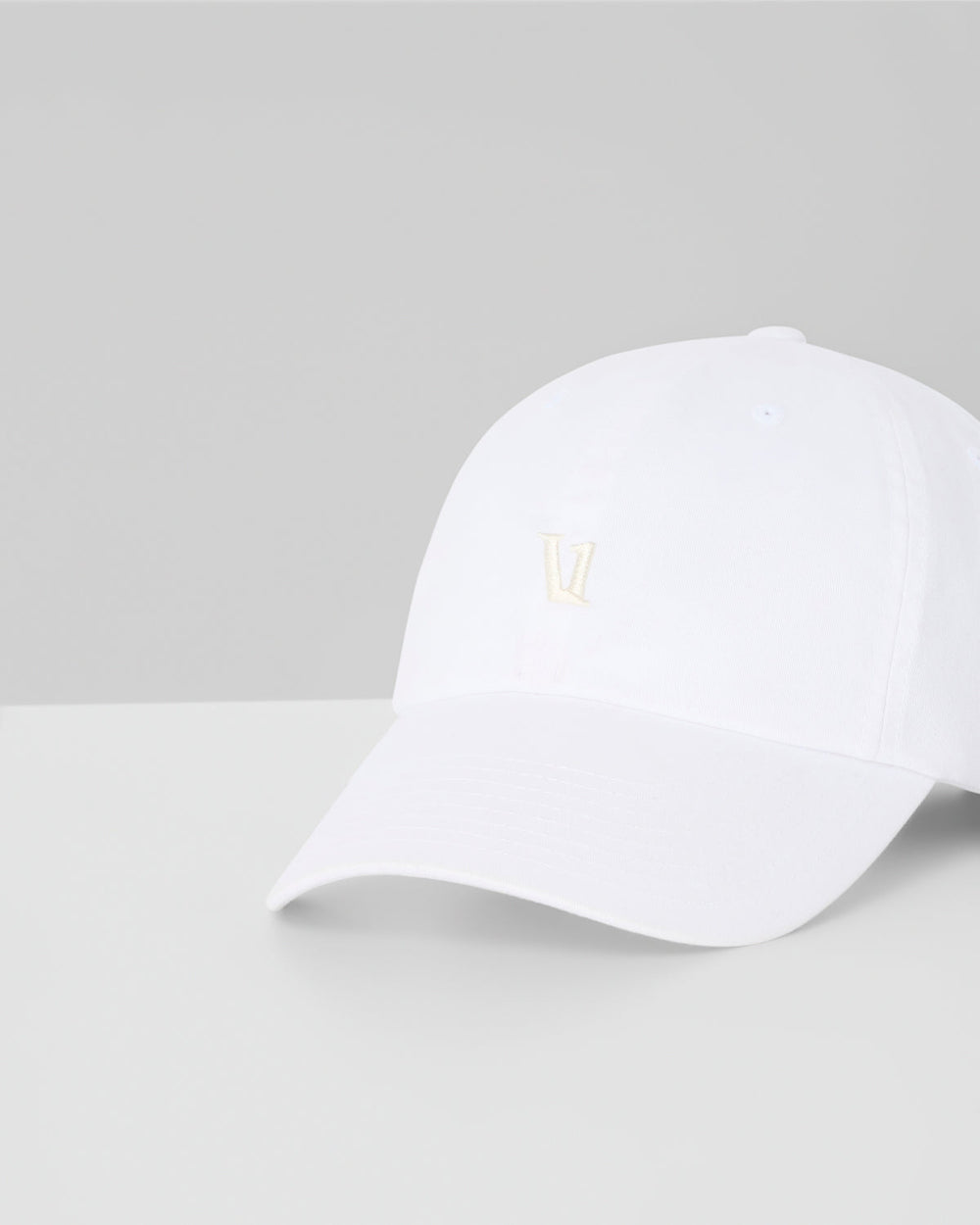 Vuori Dad Hat Low Profile White Hat | Vuori Clothing