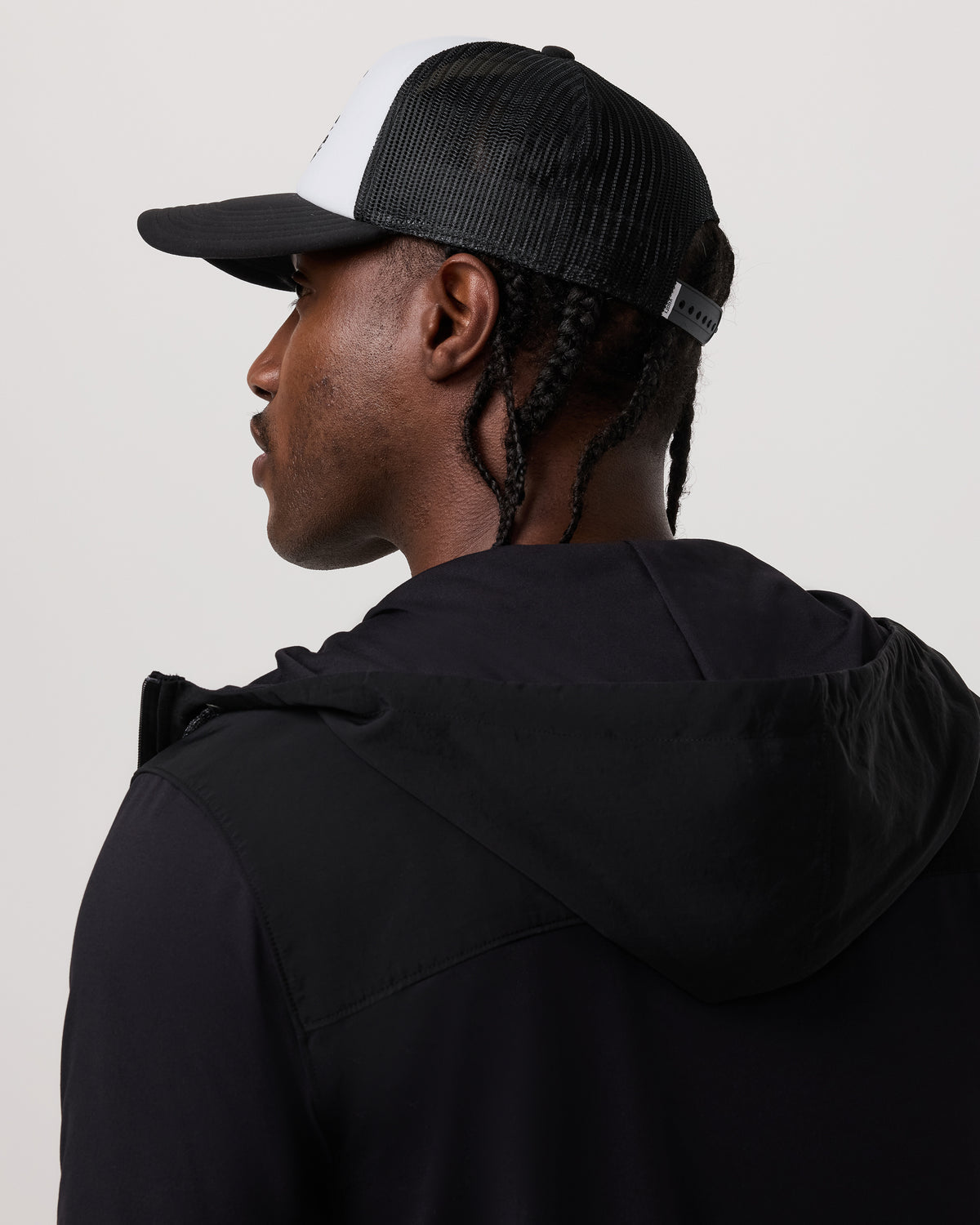 The Rise The Shine Trucker Hat Black Trucker Hat | Vuori