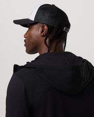 The Rise The Shine Trucker Hat Black Trucker Hat | Vuori