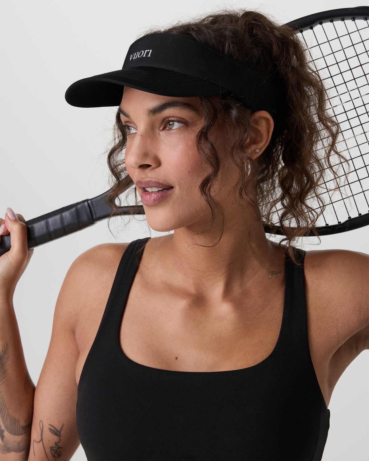 Topspin Visor 2.0 Black | Vuori Discount