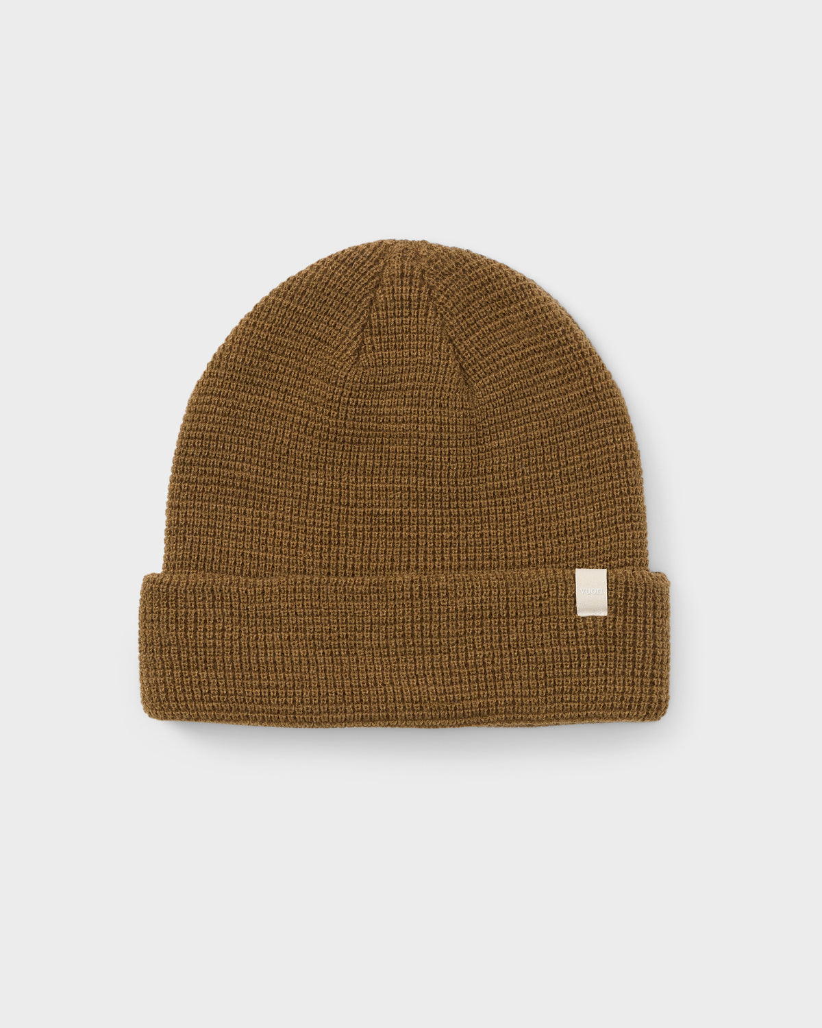 Alpine Waffle Beanie Tobacco Knit Beanie | Vuori US