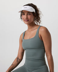 Topspin Visor 2.0 White | Vuori