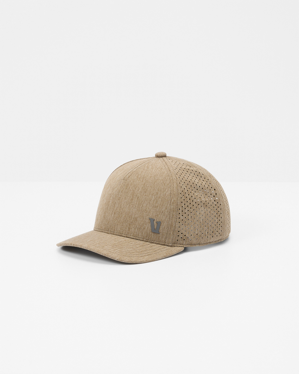 V1 Water Tech Hat Sorrel Brown Heather Five-Panel Hat | Vuori For sale