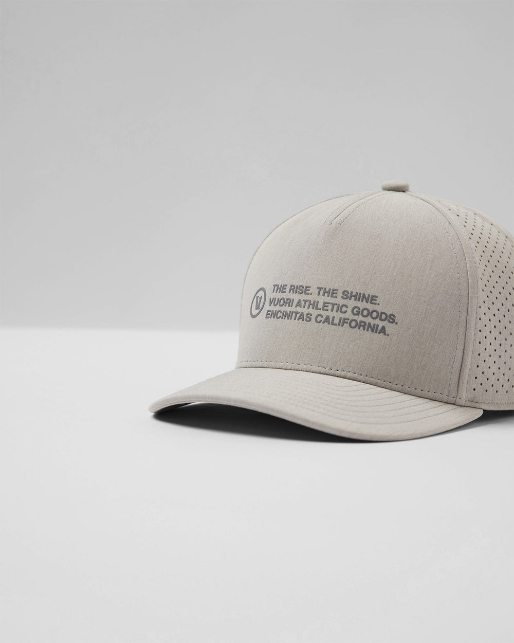 Vuori Water Tech Hat Light Heather Grey Water Hat | Vuori US