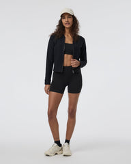 Elevation Track Jacket Black Heather | Vuori Discount