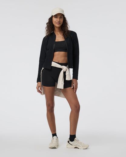 Elevation Track Jacket Black Heather | Vuori Discount