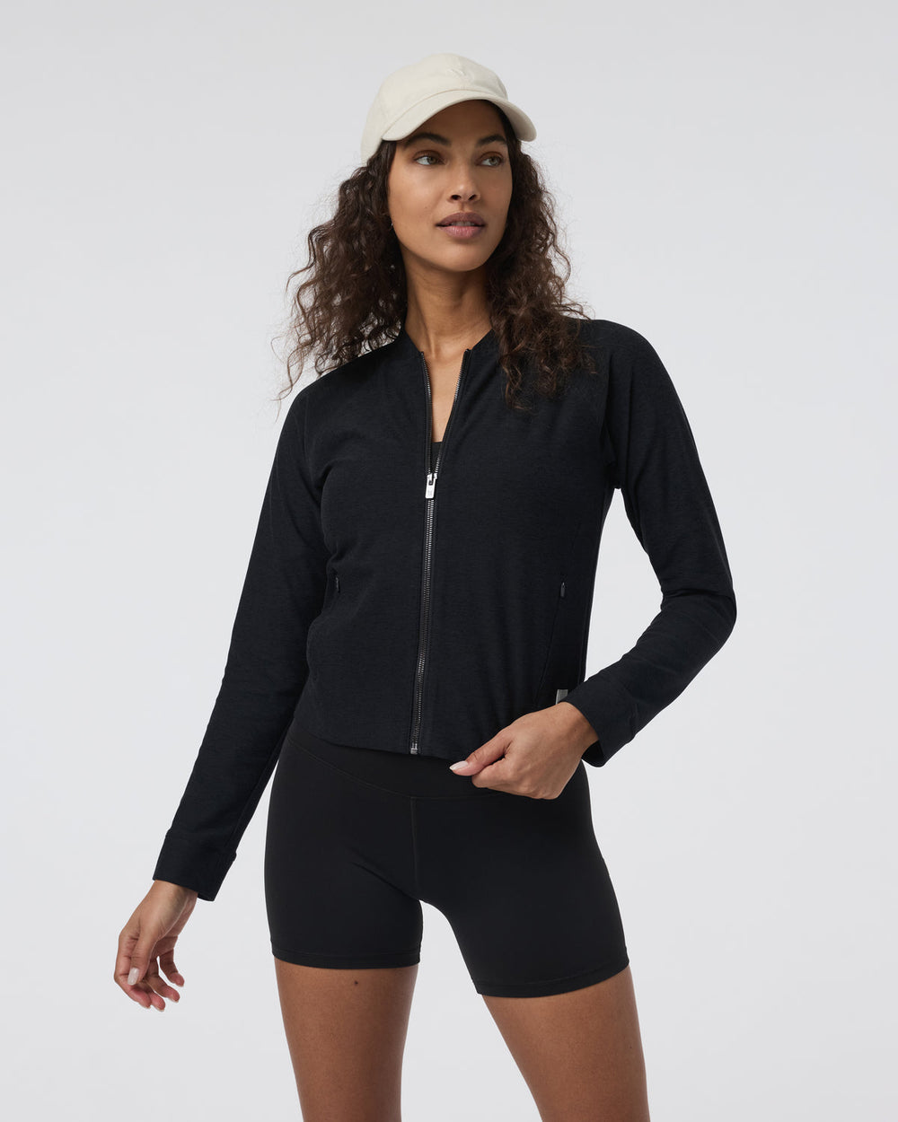 Elevation Track Jacket Black Heather | Vuori Discount