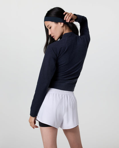 Elevation Track Jacket Midnight Heather | Vuori Outlet