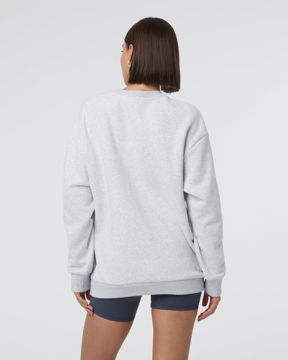 Restore Oversized Crew 2.0 Pale Grey Heather | Vuori Sale