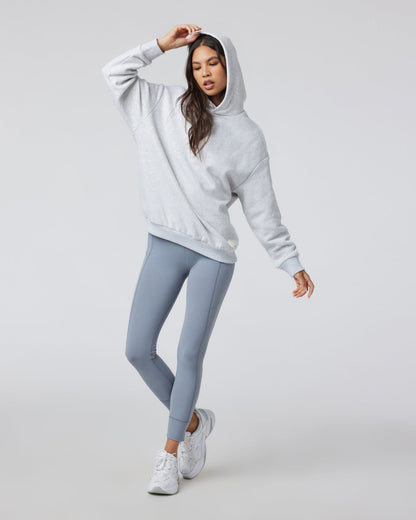 Restore Oversized Hoodie Pale Grey Heather | Vuori On sale