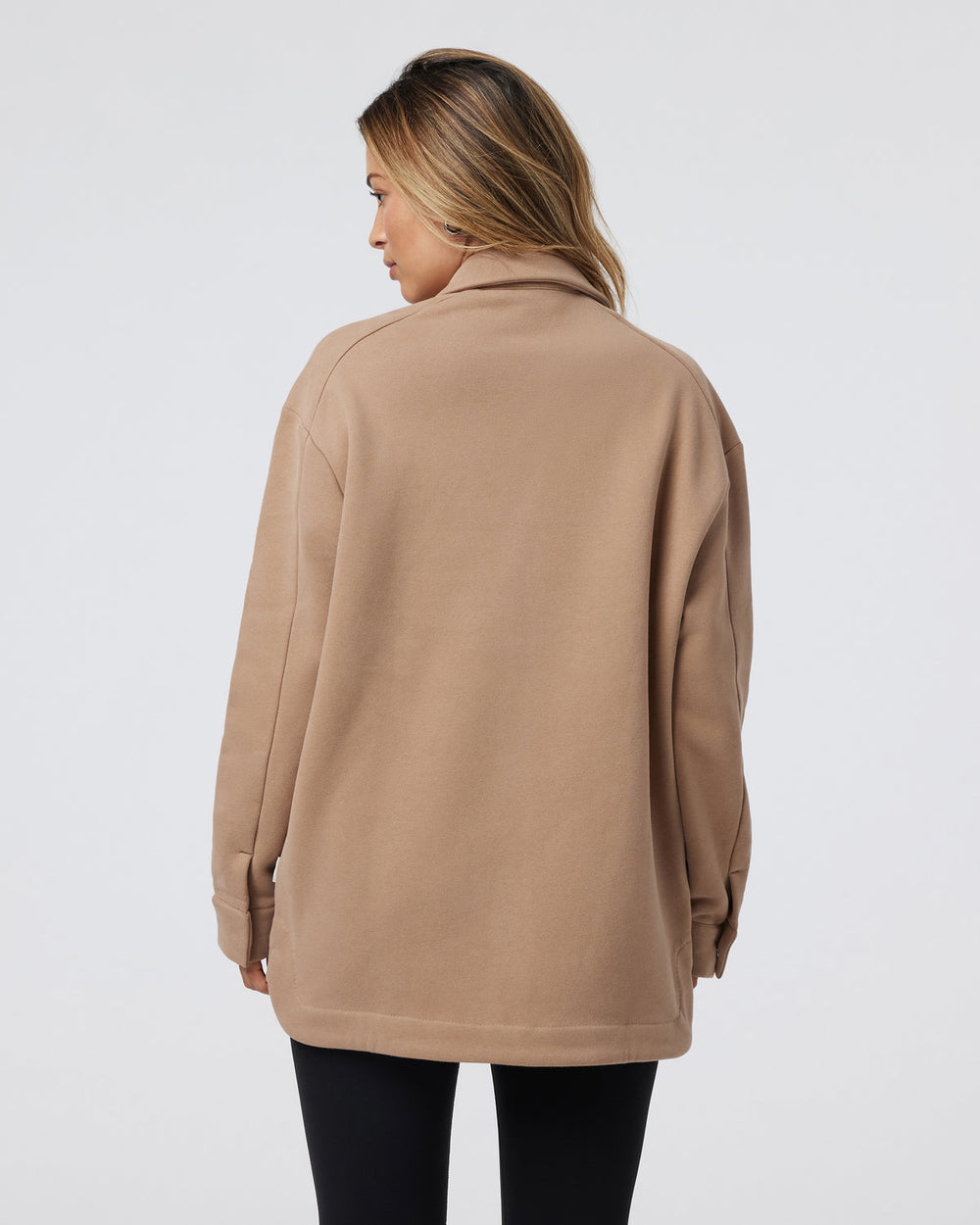 Restore Shirt Jacket Goldenrod French Terry Shirt | Vuori Online