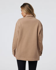 Restore Shirt Jacket Goldenrod French Terry Shirt | Vuori Online