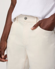 Benton Stretch Twill Pant Classic Fit 30" Natural Jeans | Vuori