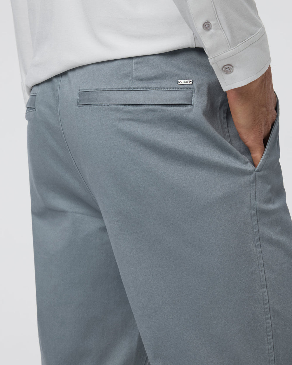Fletcher Elastic Waist Pant Athletic Slim Fit 30" Dusty Blue | Vuori Online