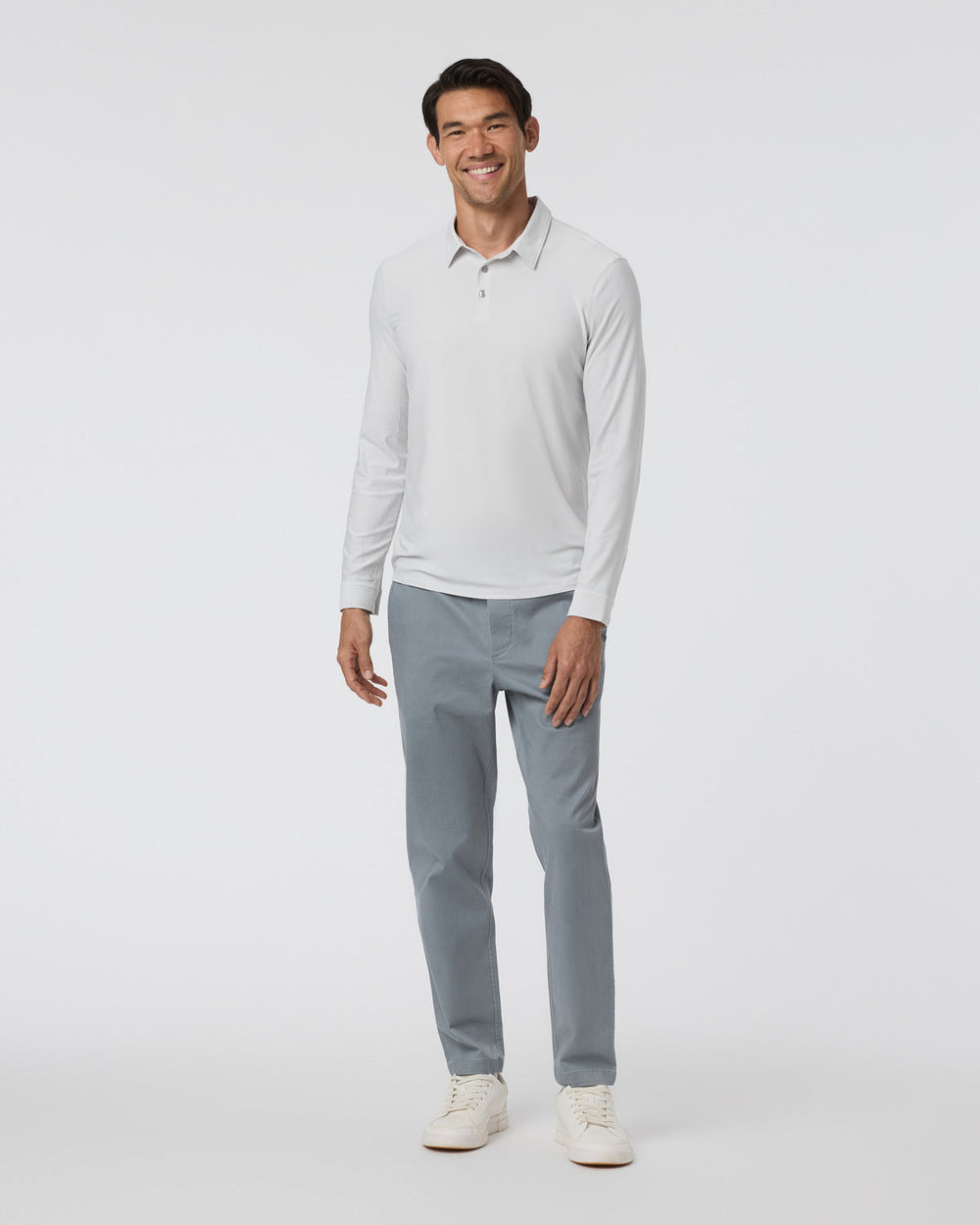 Fletcher Elastic Waist Pant Athletic Slim Fit 30" Dusty Blue | Vuori Online