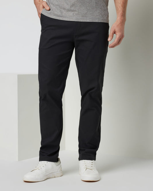 Cascade Tech Chino Pant Men's Black Chinos | Vuori Outlet