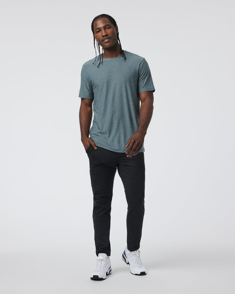 Coronado Pant Black Heather DreamKnit™ Warm Pants | Vuori On sale