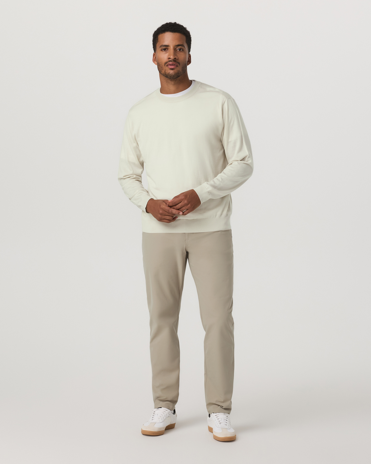 Meta Trouser Classic Fit 34" Men's Truffle Tailored Pant | Vuori For sale