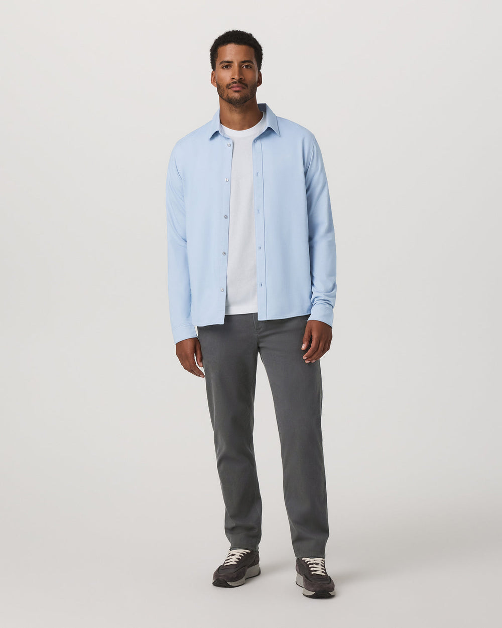 Fletcher Chino Pant Classic 32" Men's Dark Pewter Chino Pants | Vuori Online