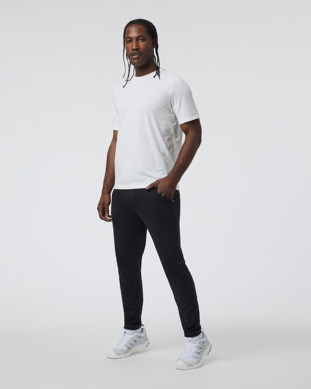 Ponto Performance Pant Black Heather Sweatpants | Vuori Outlet