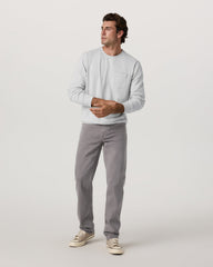 Benton Stretch Twill Pant Classic Fit 32" Cavern Grey Jeans | Vuori US