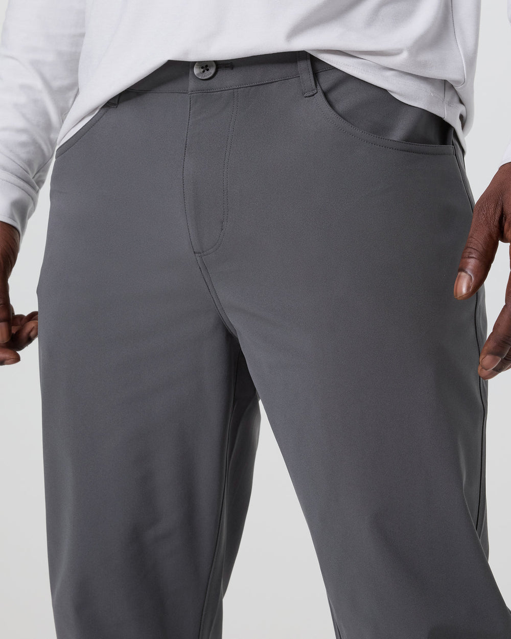 Meta Pant Classic Fit 30" Charcoal | Vuori Clothing