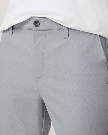 Cascade Tech Chino Athletic Slim Fit 30" Heather Grey | Vuori