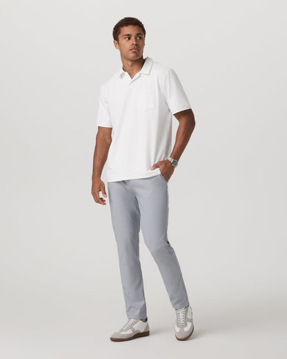 Cascade Tech Chino Athletic Slim Fit 30" Heather Grey | Vuori