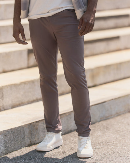 Meta Pant Athletic Slim Fit 30" Men's Warm Grey Pants | Vuori Discount