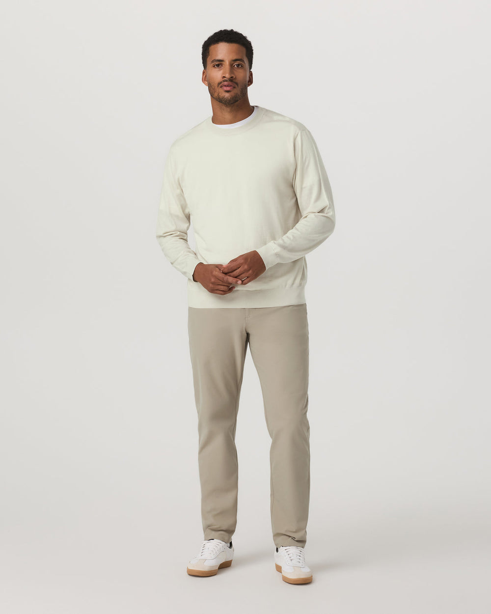 Meta Trouser Classic Fit 32" Men's Truffle Tailored Pants | Vuori Online