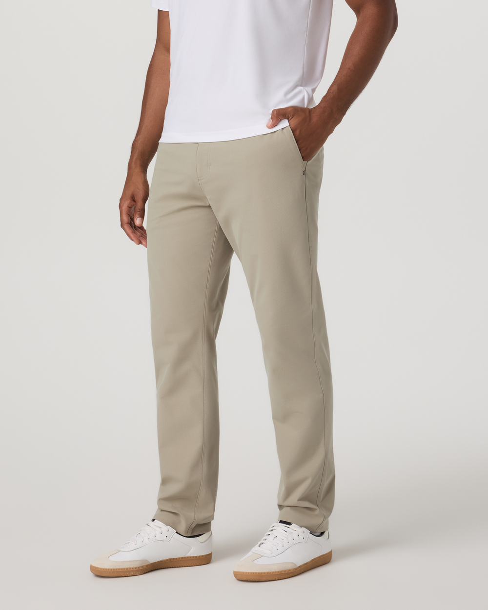 Meta Trouser Classic Fit 30" Men's Truffle Tailored Pants | Vuori US