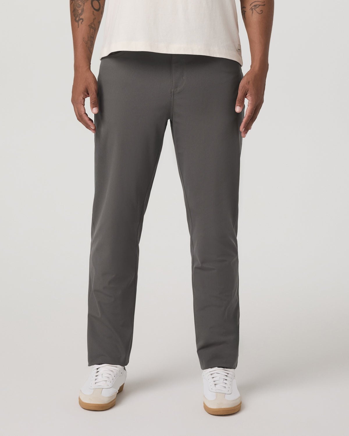 Meta Pant Classic Fit 32" Men's Warm Grey 5-Pocket Pants | Vuori Sale