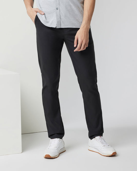 Cascade Tech Chino Pant 32" Men's Black Chinos | Vuori For sale
