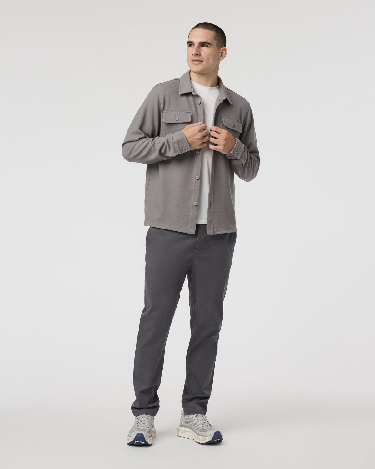 Fletcher Elastic Waist Pant Athletic Slim Fit 30" Dark Pewter | Vuori Sale