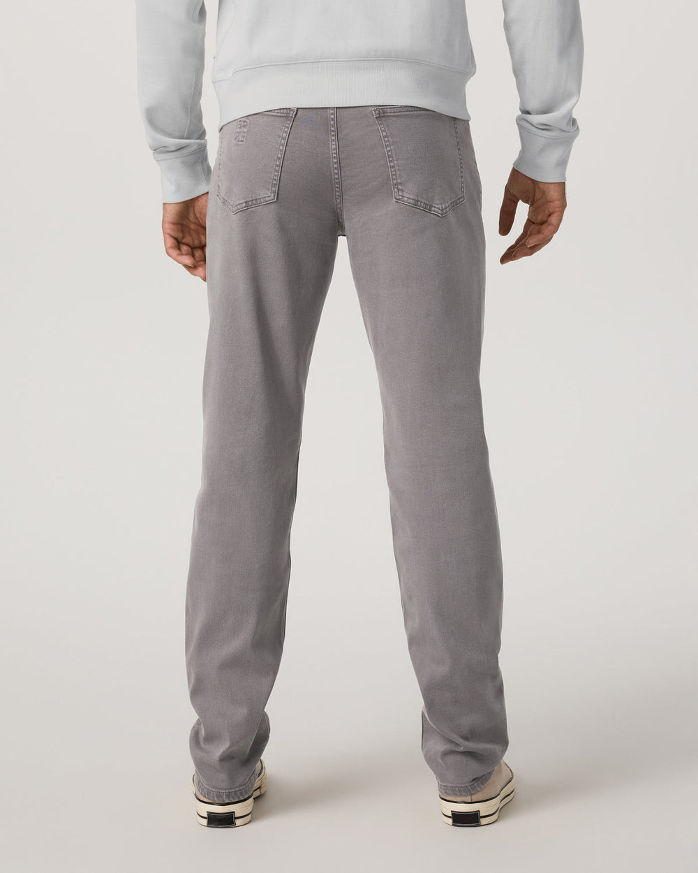 Benton Stretch Twill Pant Classic Fit 30" Cavern Grey Jeans | Vuori US